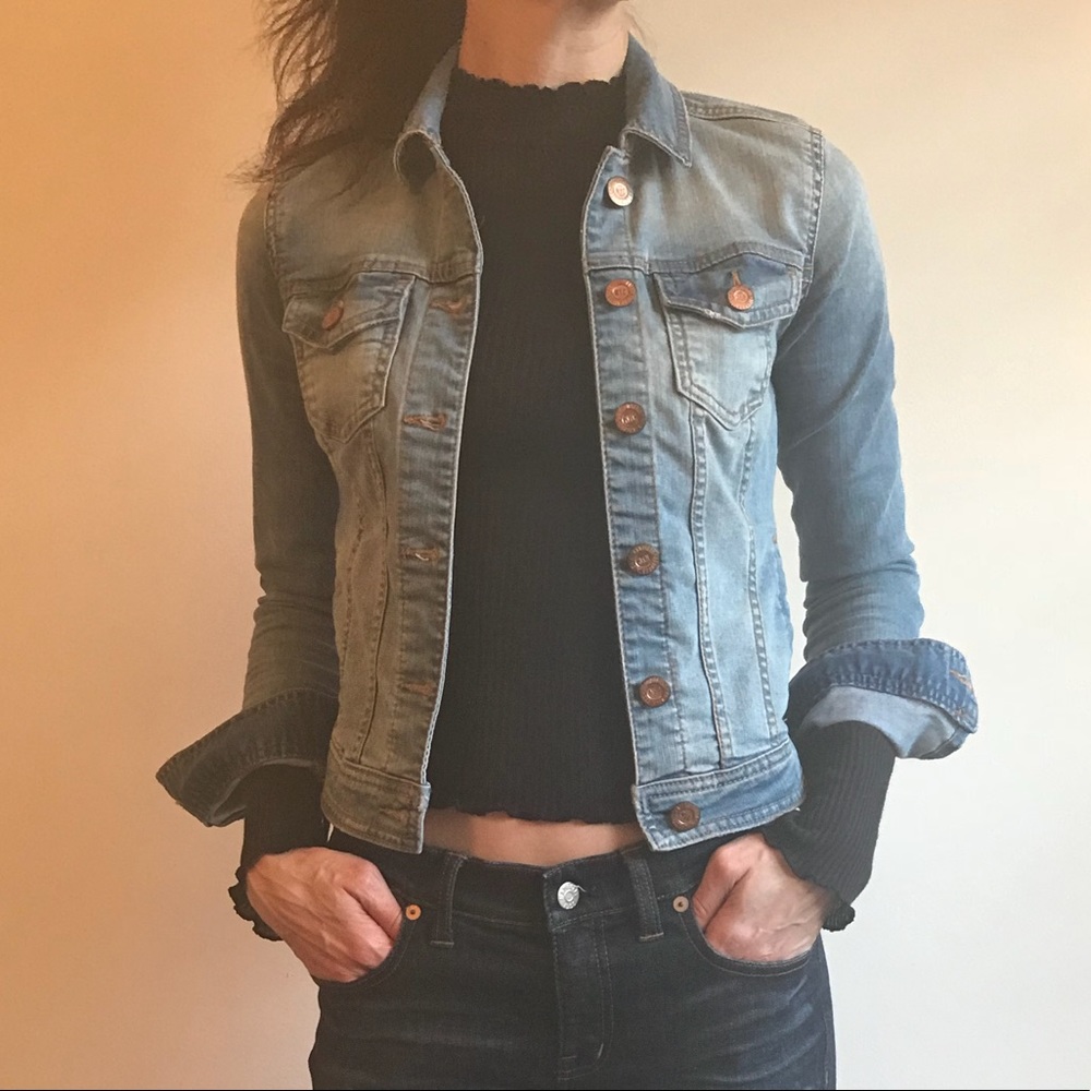 Aeropostale Stretch Jean Jacket - Lt Denim *SOLD